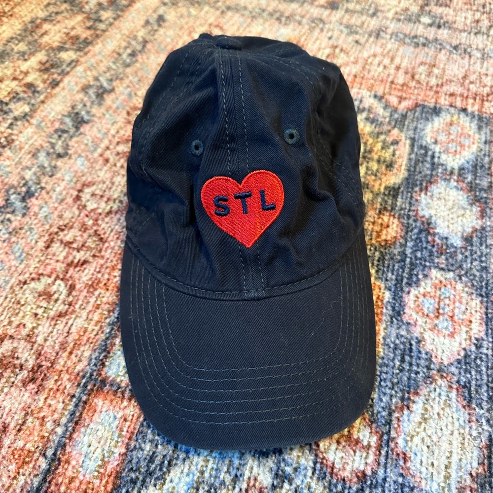Arch Apparel Navy Blue STL Hat - St Louis